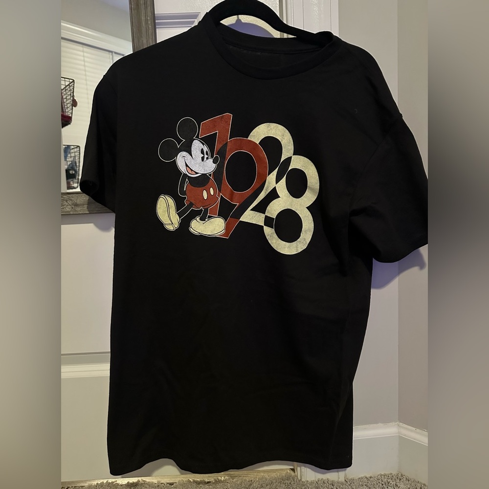 Black, Disney shirt
